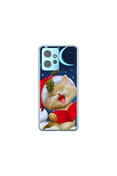 Atlas Husa personalizata tip carcasa Xiaomi Redmi Note 12, Christmas Cat, , S...