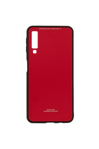 Atlas Husa SAMSUNG Galaxy A7 2018 - Luxury Glass TSS, Rosu