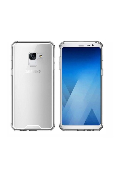 Atlas Калъф тип тефтер за SAMSUNG Galaxy A5 2018 \ A8 2018 - Air Hybrid (проз...