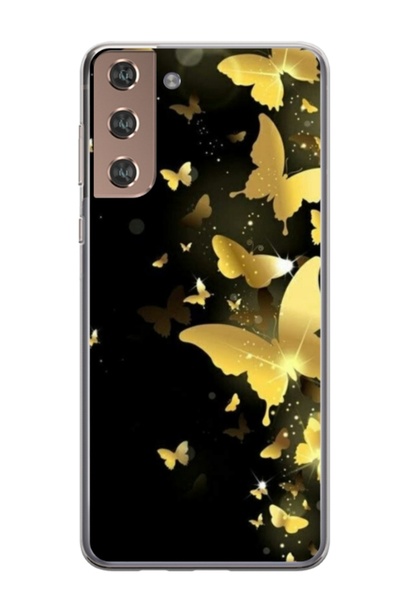 Atlas Εξατομικευμένη θήκη τύπου Samsung Galaxy S21 FE, Butterfly 6, , S1D1M0045