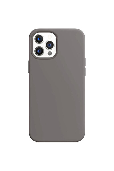 Atlas Husa APPLE iPhone 12 \ 12 Pro - Silicone Cover (Gri)