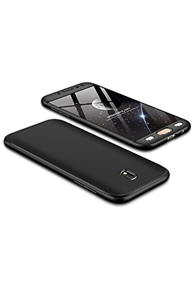 Atlas Husa Pentru SAMSUNG Galaxy J7 2017 - 360 Grade Luxury Colorful TSS, Negru