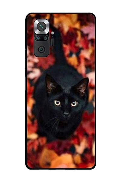 Atlas Husa personalizata tip carcasa Xiaomi Redmi Note 10 Pro Max, Black Cat ...