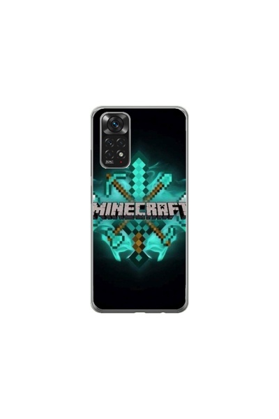 Atlas Husa personalizata tip carcasa Xiaomi Redmi Note 11, Minecraft 2, , S1D...