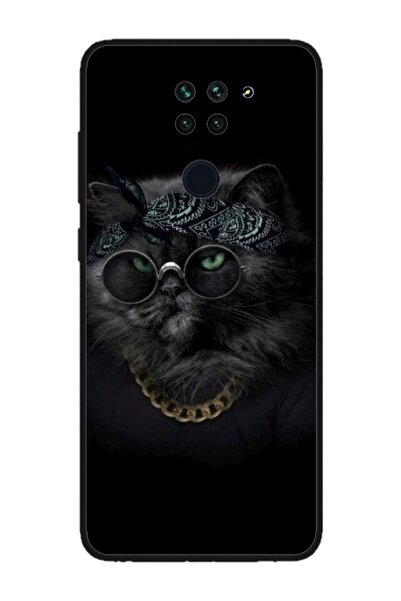 Atlas Husa personalizata tip carcasa Xiaomi Redmi Note 9T 5G, Black Cat 4, , ...