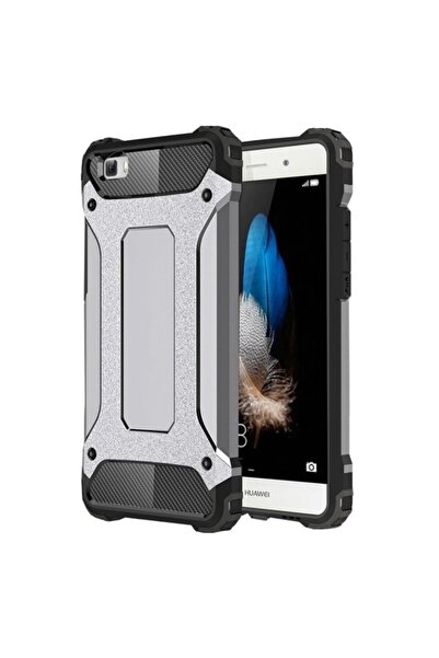Atlas Case For HUAWEI P8 Lite - TPU Luxury Armor TSS, Gray