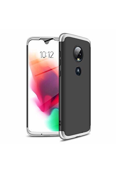 Atlas Husa MOTOROLA Moto G7 \ G7 Plus - GKK 360 Full Cover (Negru/Argintiu)