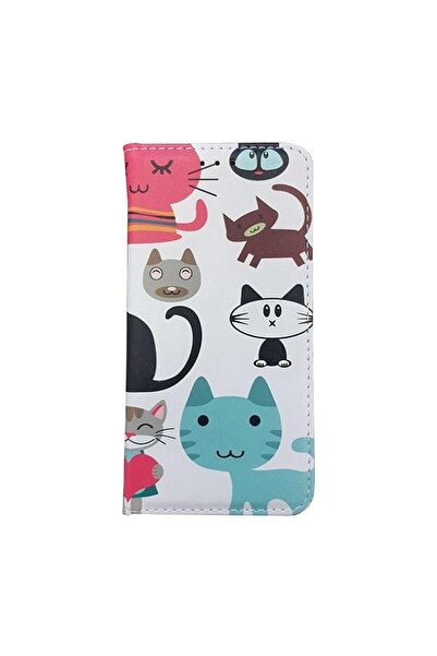 Atlas Θήκη HUAWEI P10 Lite - Flip Decor TSS, Γάτες