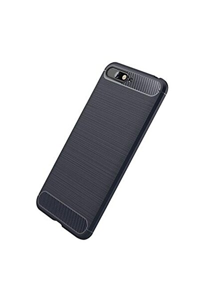 Atlas Husa HUAWEI Y6 2018 - Luxury Carbon TSS, Bleumarin