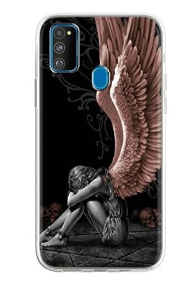 Atlas Μαλακή θήκη από σιλικόνη, συμβατή με Motorola Moto E20, Angel