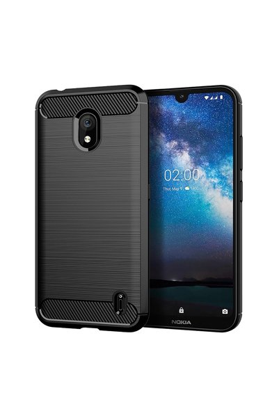 Atlas Husa NOKIA 2.2 - Luxury Carbon TSS, Negru