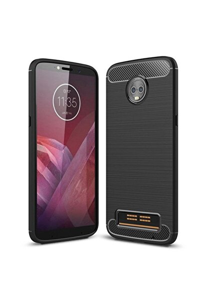 Atlas Husa MOTOROLA Moto Z3 / Z3 Play - Carbon (Negru) FORCELL