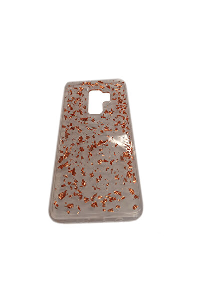 Atlas Husa SAMSUNG Galaxy S9 - Metal Flakes (Roz-Auriu)