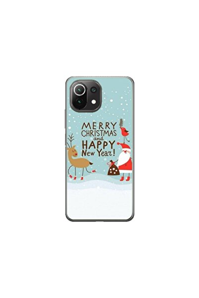 Atlas Husa personalizata tip carcasa Xiaomi Mi 11 Pro, Happy Christmas and Ne...