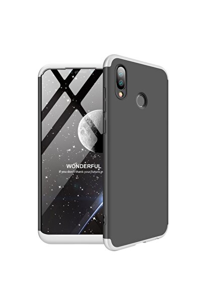 Atlas Husa HUAWEI Honor 9 Lite - 360 Grade Luxury Colorful TSS, Argintiu/Negru