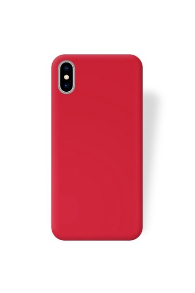Atlas Husa APPLE iPhone X - Ultra Slim Mat (Rosu)