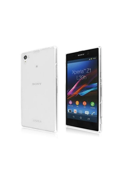 Atlas Set SONY Xperia Z1 - Husa Ultra Slim (Transparent) + Folie de Sticla se...