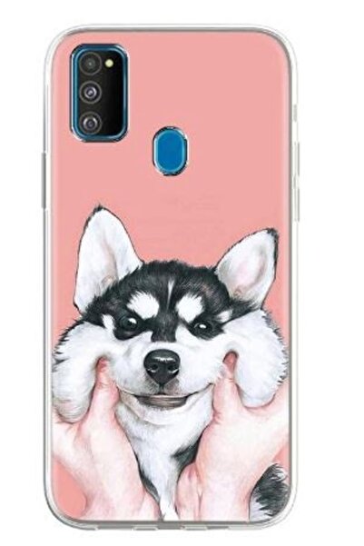 Atlas Μαλακή θήκη από σιλικόνη, συμβατή με Motorola Moto E20, χαριτωμένο σκυλάκι