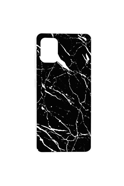Atlas Husa pentru SAMSUNG Galaxy A51 - Marble (Negru) Wozinsky