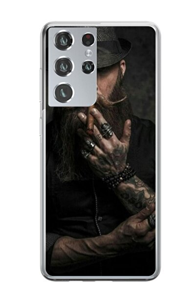 Atlas Husa personalizata tip carcasa Samsung Galaxy S23 Ultra, Beard Man, , S1D1M0355