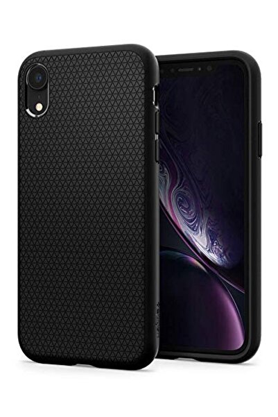 Atlas Husa APPLE iPhone XR - Liquid Air (Negru) Spigen
