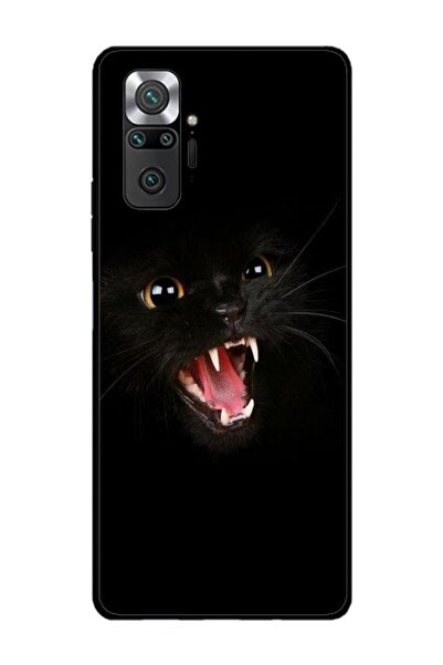 Atlas Персонализиран калъф тип Xiaomi Redmi Note 10 Pro Max, Black Cat 2, , S...