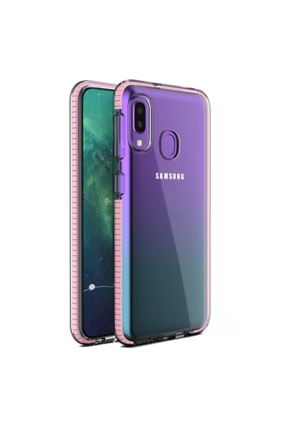 Atlas Husa SAMSUNG Galaxy A20e - Gel TPU Spring Armor (Roz Deschis)