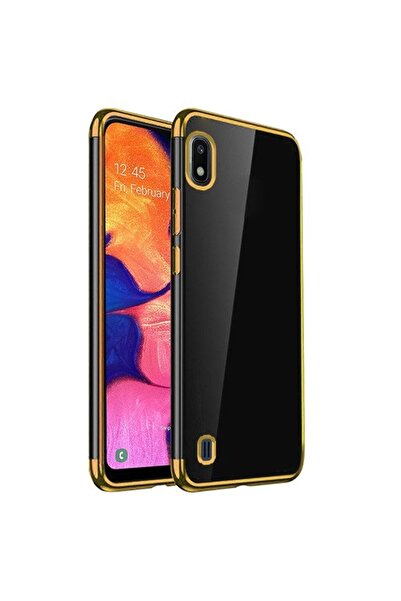 Atlas Husa SAMSUNG Galaxy A10 - Plating Soft (Auriu)