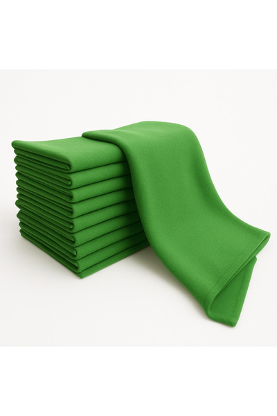 akyıldız iş elbiseleri Original Light Green Fleece Shawl 10 Pieces Cafe, Restaurant, Hotel Shawl Shoulder Scarf Shoulder Shawl