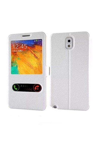 Atlas Husa SAMSUNG Galaxy Alpha - Flip Window Double TSS, Alb