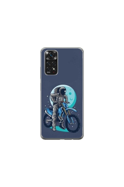 Atlas Husa personalizata tip carcasa Xiaomi Redmi Note 11, Biker Astronaout, ...