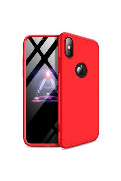 Atlas Husa APPLE iPhone XS Max - GKK 360 Full Cover (Rosu)