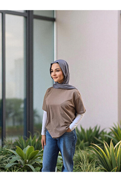 Nöşre Design Dark Gray Combed Shawl