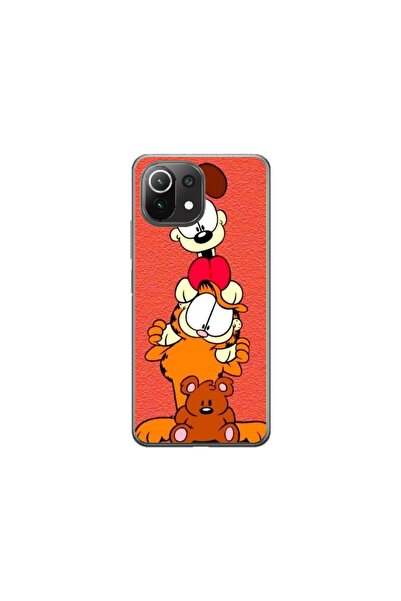 Atlas Εξατομικευμένη θήκη τύπου Xiaomi Mi 11 Lite 5G, Garfield, , S1D1M0085