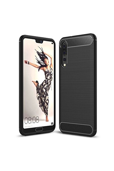 Atlas Husa Pentru HUAWEI P20 Pro - Luxury Carbon TSS, Negru