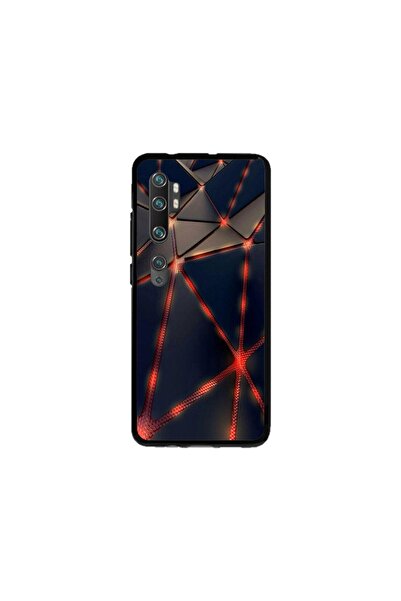 Atlas Husa personalizata tip carcasa Xiaomi Mi Note 10 Lite, Lava Triangles, ...