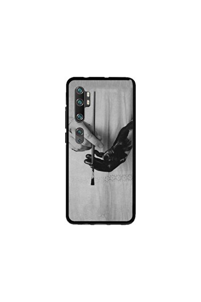 Atlas Husa personalizata tip carcasa Xiaomi Mi Note 10, Black Paint, , S1D1M0336