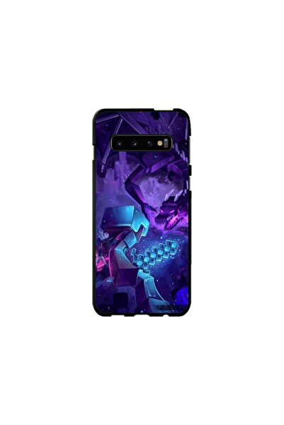 Atlas Husa personalizata tip carcasa Samsung Galaxy S10, Ender Dragon, , S1D1...