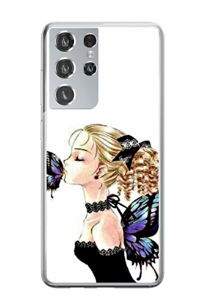 Atlas Εξατομικευμένη θήκη τύπου Samsung Galaxy S22 Ultra, Butterfly Fairy, , ...