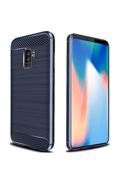 Atlas Husa SAMSUNG Galaxy S9 Plus - Luxury Carbon TSS, Bleumarin