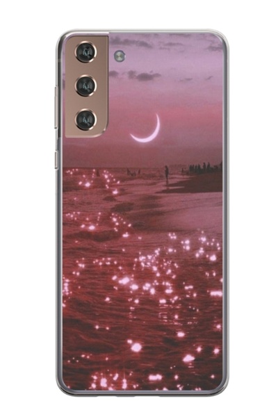 Atlas Προσωποποιημένη θήκη Samsung Galaxy S21, Pink Sky, , S1D1M0129