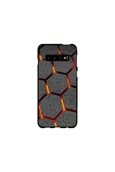 Atlas Προσαρμοσμένος τύπος θήκης Samsung Galaxy S10 Plus, Lava Hex, , S1D1M0265