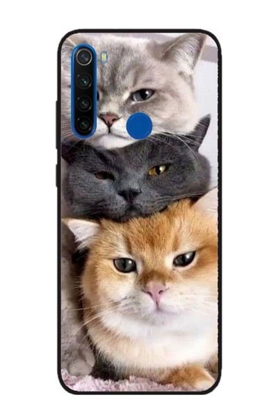 Atlas Εξατομικευμένη θήκη τύπου Xiaomi Redmi 9, Γάτες, , S1D1M0116