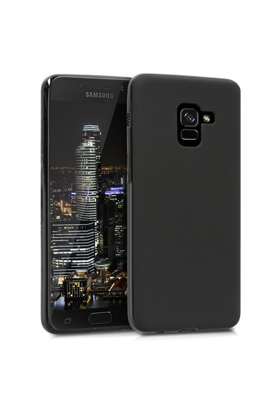Atlas Husa SAMSUNG Galaxy A5 2018 \ A8 2018 - Ultra Slim Mat (Negru)