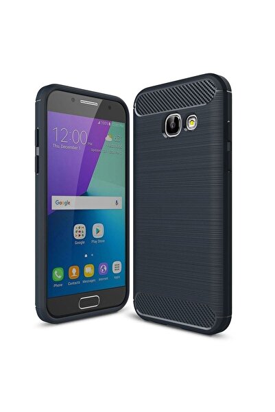 Atlas Husa SAMSUNG Galaxy A3 2017 - Luxury Carbon TSS, Bleumarin