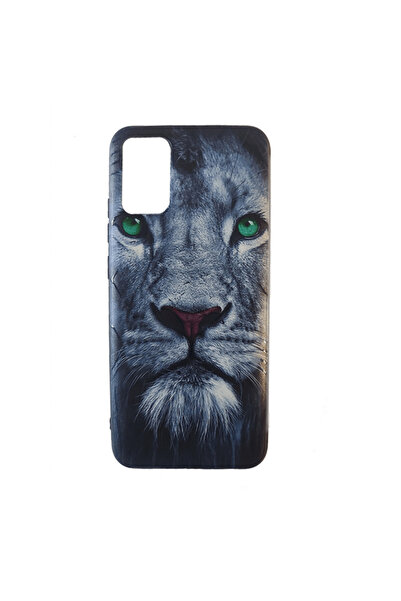 Atlas Husa SAMSUNG Galaxy A02s - Μοντέρνο σχέδιο (Λευκό λιοντάρι)