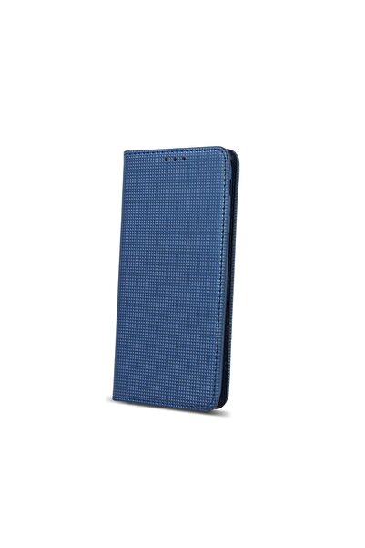 Atlas Husa LG Q6 - Δερμάτινο Dots TSS, Bleumarin