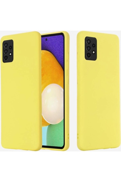 Atlas Husa pentru Oppo A52 - Ultra Slim Mat (Galben)