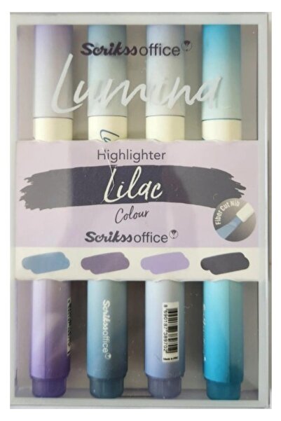 Scrikss Lumina Lilac Highlighter Set of 4