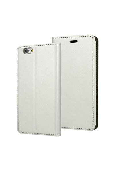 Atlas Husa SAMSUNG Galaxy S7 - Magnet Piele (Argintiu)